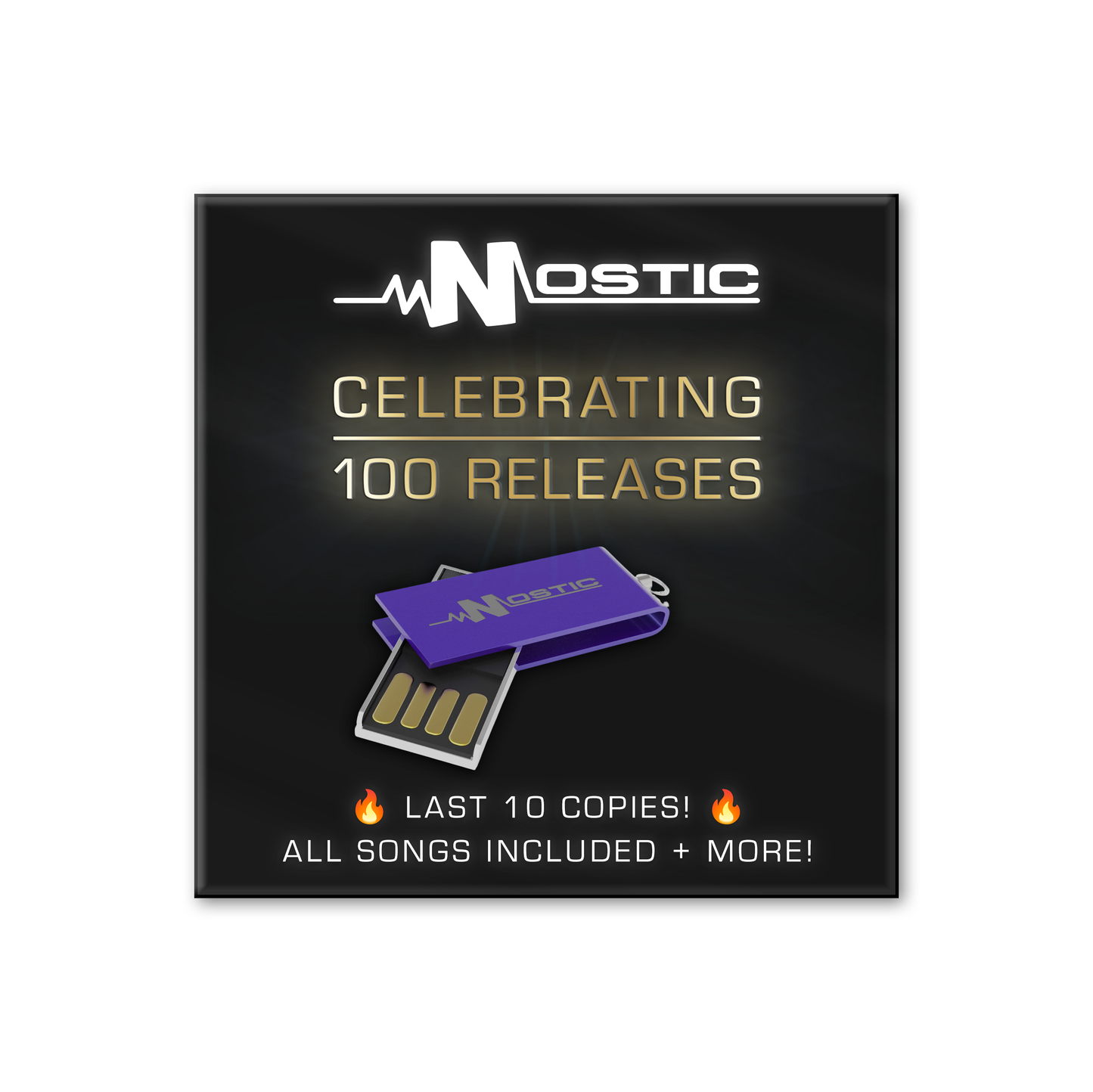 Nostic USB Stick 100 Releases Celebration
