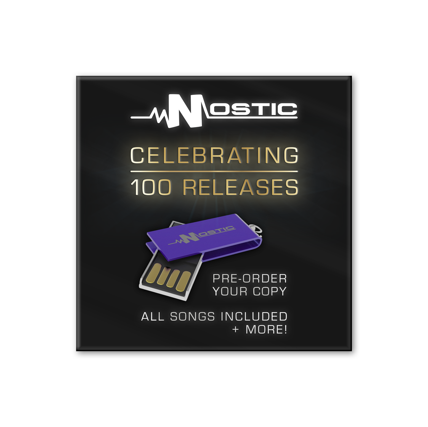 Nostic USB Stick 100 Releases Celebration